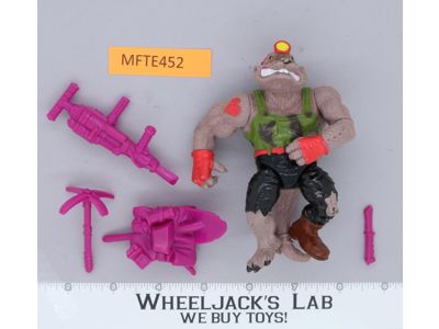 Dirtbag 100% Complete Teenage Mutant Ninja Turtles TMNT 1991 Playmates Vintage