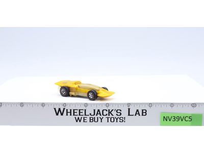 Yellow Hot Wings Sizzlers 1970 Mattel Hot Wheels Redlines Vintage RL Mexico