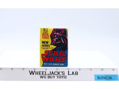 Star Wars Movie Photo Cards Pack + Gum 1977 Topps NEW SEALED