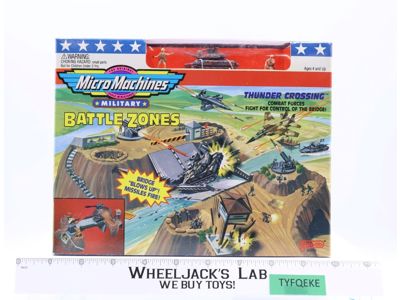 Thunder Crossing Micro Machines Battle Zones 1997 Galoob NEW MISB SEALED