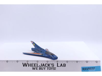 Ski Gull BLUE Hot Birds Hot Wheels Redlines 1970 Mattel Metal Action Figure