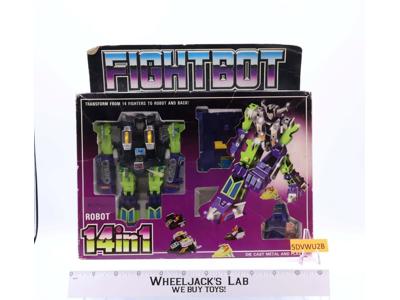 Fightbot 14 in 1 Die Cast Diakron 1983 Made in Taiwan Robot Action Figure