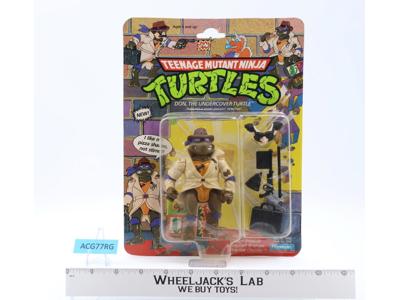 Don Undercover Turtle Teenage Mutant Ninja Turtles TMNT 1990 Playmates NEW MOSC