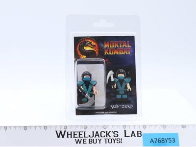 Sub-Zero Mortal Kombat Lego Knockoff Mini-Figure Miniature Action Figure