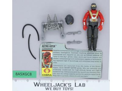 Astro Viper V1 100% Complete G.I. Joe 1988 Hasbro Vintage Action Figure