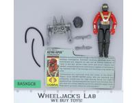 Astro Viper V1 100% Complete G.I. Joe 1988 Hasbro Vintage Action Figure