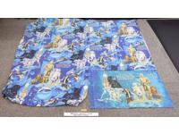 Star Wars Twin Bed Sheet Set 1977 Bibb Fitted & Top Sheet + 2 Pillowcases