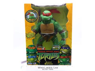 Giant Raphael 12" Teenage Mutant Ninja Turtles TMNT 2002 Playmates NEW SEALED