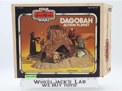 Dagobah Complete Star Wars Empire Strikes Back 1981 Kenner Action Figure Playset