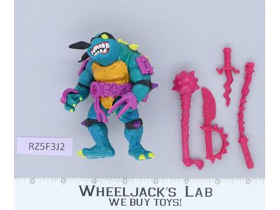 Slash PURPLE BELT RED LETTER S 100% Complete Teenage Mutant Ninja Turtle TMNT