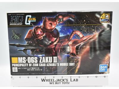 MS-06S Zaku II Principality OF Zeon Char Aznables Mobile Suit Gundam Bandai MISB