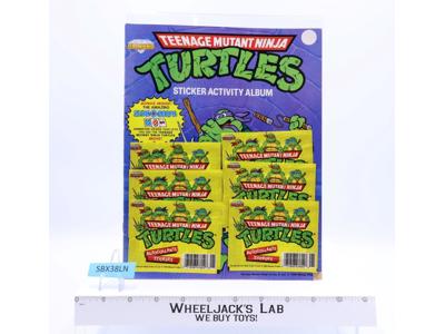 Sticker Activity Album W/ NEW Sticker Packs Teenage Mutant Ninja Turtles TMNT