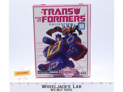 Soundwave #10 Collection Book Transformers Reissue 2003 Takara NEW MISB SEALED