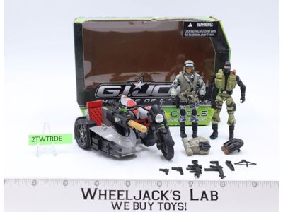 Snarler Cycle With Rollbar & Beachhead 100% Complete G.I. Joe 2009 Action Figure