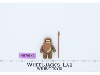 Wicket Ewok 100% Complete TAIWAN Star Wars ROTJ 1984 Kenner Figure NO REPRO