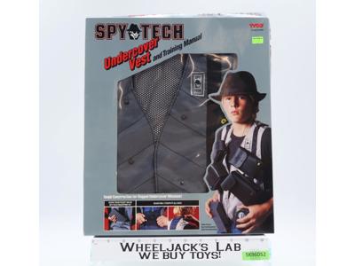 Undercover Vest & Training Manual Spy Tech 1989 Tyco Role Play Accessory