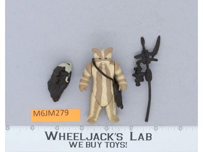 Logray Ewok 100% Complete Star Wars ROTJ 1983 Vintage Kenner NO REPRO