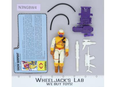 Snow Serpent V2 100% Complete G.I. Joe 1991 Hasbro Vintage Action Figure