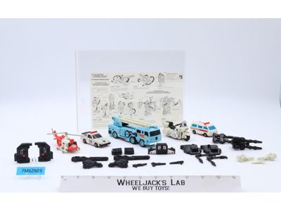 Defensor 100% Complete Vintage 1986 G1 Transformers Hasbro Action Figure