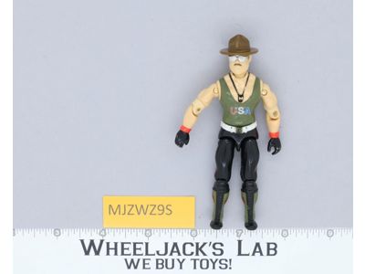 Sgt. Slaughter V1 G.I. Joe 1985 Hasbro Vintage Action Figure