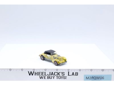 Classic Cord Gold 1970 Redline Hot Wheels Mattel Vintage RL