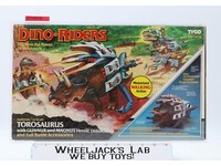 Torosaurus CAS GRADED 80 Dino Riders 1988 Tyco Action Figure NEW SEALED