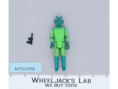 Greedo 100% Complete Star Wars 1978 Vintage Kenner Action Figure NO REPRO