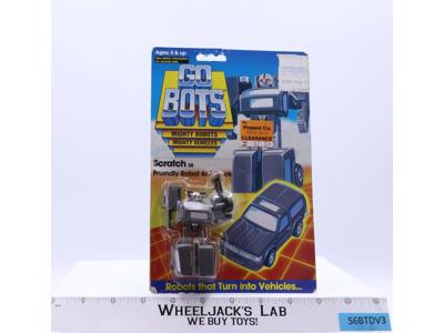 Scratch Friendly Robot 4x4 Truck Gobots 1984 Tonka Action Figure NEW MOSC SEALED
