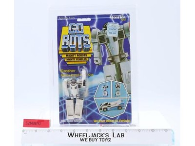 Crasher 21 CAS GRADED 80+ 80/90/90 Go Bots 1983 Tonka Figure NEW SEALED