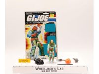 Deepsix V2 100% Complete w Cardback 1989 G.I. Joe Hasbro Vintage Action Figure