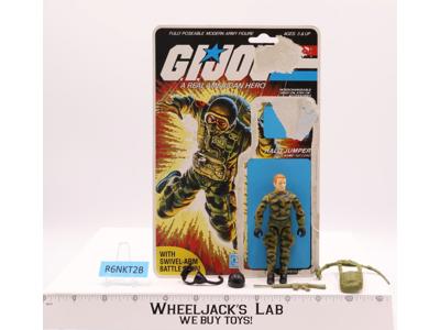 Rip Cord V1 100% Complete W/Cardback G.I. Joe 1984 Hasbro Vintage Action Figure
