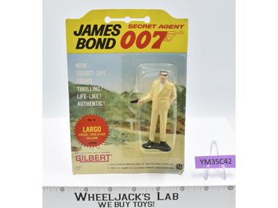 No.8 Largo Cruel One-Eyed Villian James Bond 007 Secret Agent MOSC Gilbert 1965