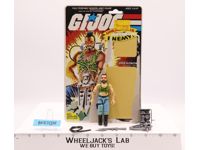 Ripper V1 100% Complete W/CARDBACK 1985 GI Joe Hasbro Vintage Action Figure