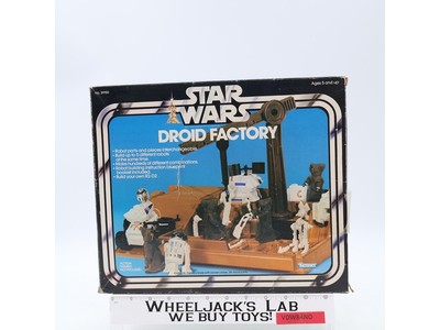 Droid Factory 100% Complete W/ Box Star Wars 1980 Kenner Action Figure Playset