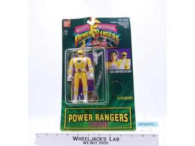 Auto Morphin Trini Yellow Ranger Mighty Morphin Power Rangers Bandai NEW MOSC