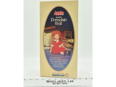 Annie Genuine Porcelain Doll 10" 1982 Applause Columbia Pictures Vintage
