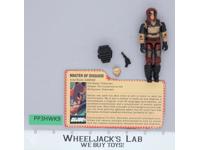 Zartan V1 100% Complete G.I. Joe 1984 Hasbro Vintage Action Figure