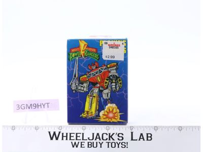 Playing Cards Mighty Morphin Power Rangers 1995 Saban NEW SEALED