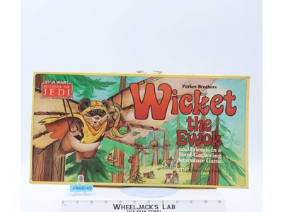 Wicket the Ewok Board Game Star Wars 1983 Parker Brothers Complete