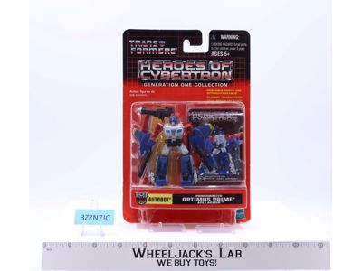 Optimus Prime Apex Armor Heroes of Cybertron HOC Transformers Hasbro 2001 MOSC