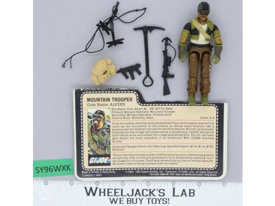 Alpine V1 100% Complete G.I. Joe 1985 Hasbro Vintage Action Figure