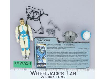 Countdown V1 100% Complete G.I. Joe 1989 Hasbro Vintage Action Figure