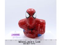 Spiderman Bust 3D Coin Bank 1999 Marvel Comics 7"