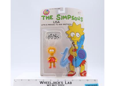 Lisa The Simpsons 1990 Mattel Vintage Action Figure NEW MOC