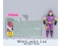 Sea Slug V1 100% Complete G.I. Joe 1987 Hasbro Vintage Action Figure