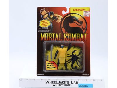 Scorpion Special Movie Ed. Mortal Kombat 1994 Hasbro Action Figure NEW SEALED