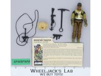 Alpine V1 100% Complete G.I. Joe 1985 Hasbro Vintage Action Figure