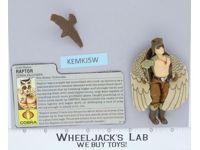 Raptor V1 100% Complete G.I. Joe 1987 Hasbro Vintage Action Figure