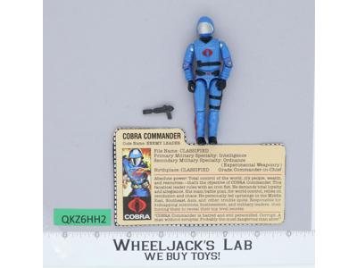Cobra Commander V1.5 100% Complete 1983 G.I. Joe Hasbro Vintage Action Figure