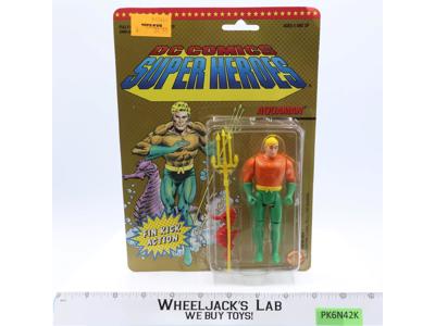 Aquaman Super Heroes DC Comics 1990 Toybiz Action Figure NEW MOSC SEALED